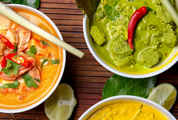 groene gele en rode curry recept binnenstebuiten